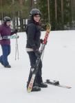 Светлана Колобова и Марина Выборнова с горнолыжным спортом пока на Вы.