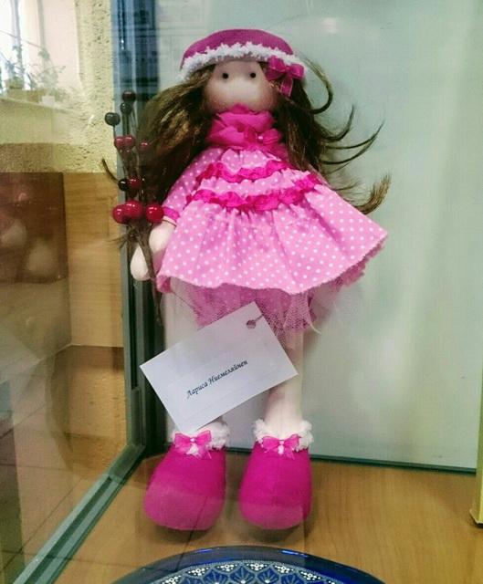 Интерьерная кукла. Автор - Анастасия Минкинен