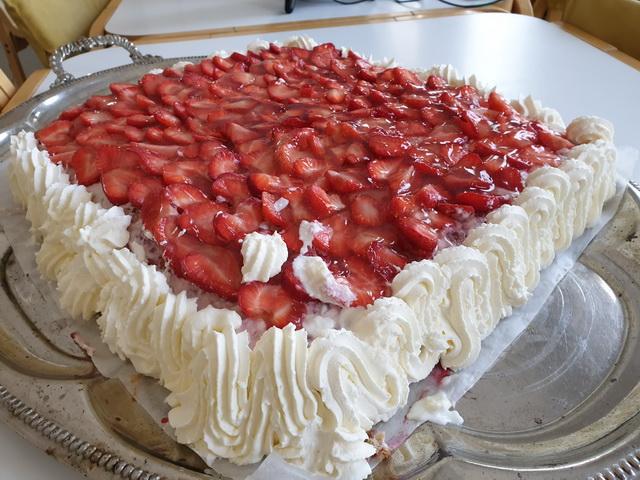 Торт "Отвал башки" от наших замечательных поваров!/ Fantastinen jäähyväiskakku. 