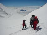 10..The saddle of Elbrus top. 5500m altitude[1]