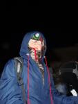 Elbrusille, klo 3 yöllä, kuvaaja Elena R.